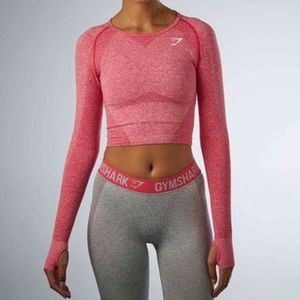 Gymshark Seamless Long Sleeve Crop Top
